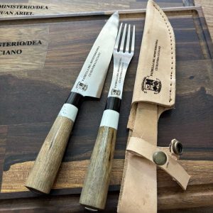 Grabado en tenedor y cuchillo